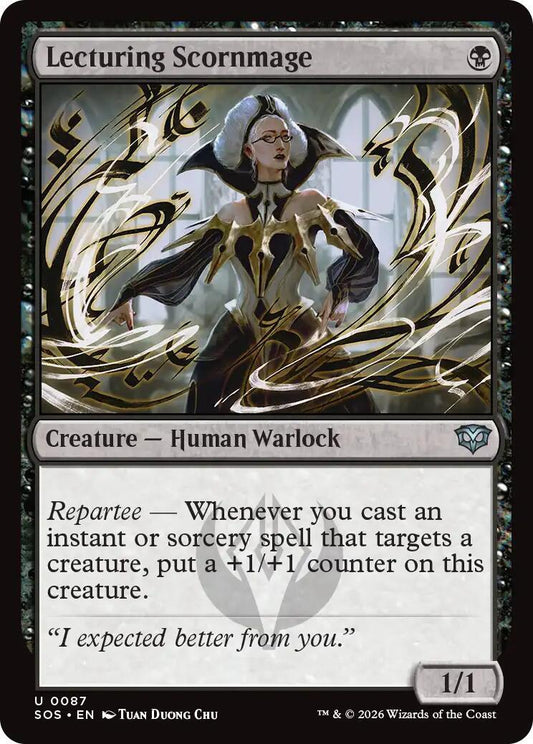 Lecturing Scornmage