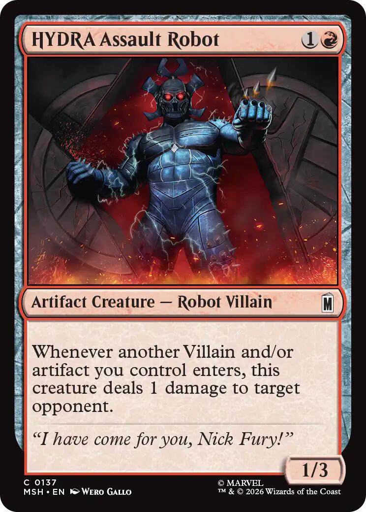 HYDRA Assault Robot