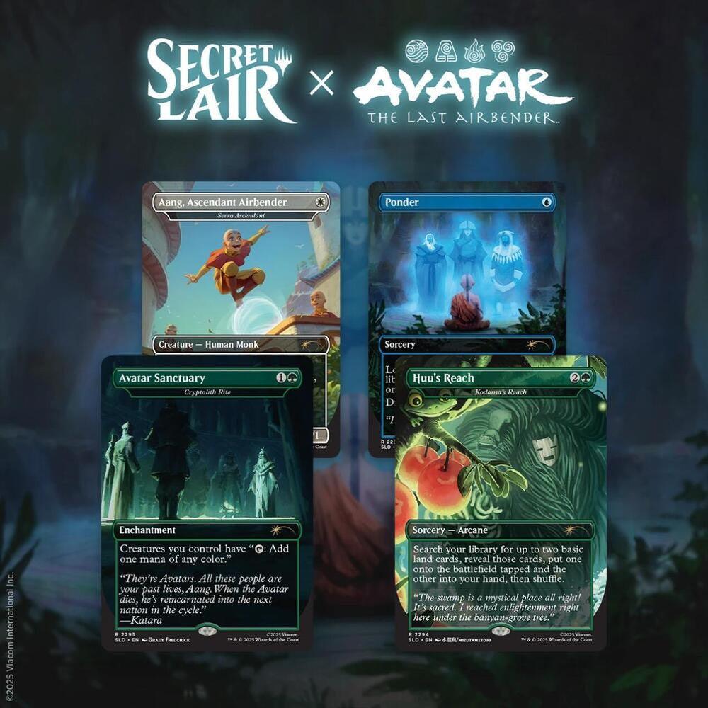 Secret Lair x Avatar: The Last Airbender: A Lot To Learn - Non-Foil Edition.