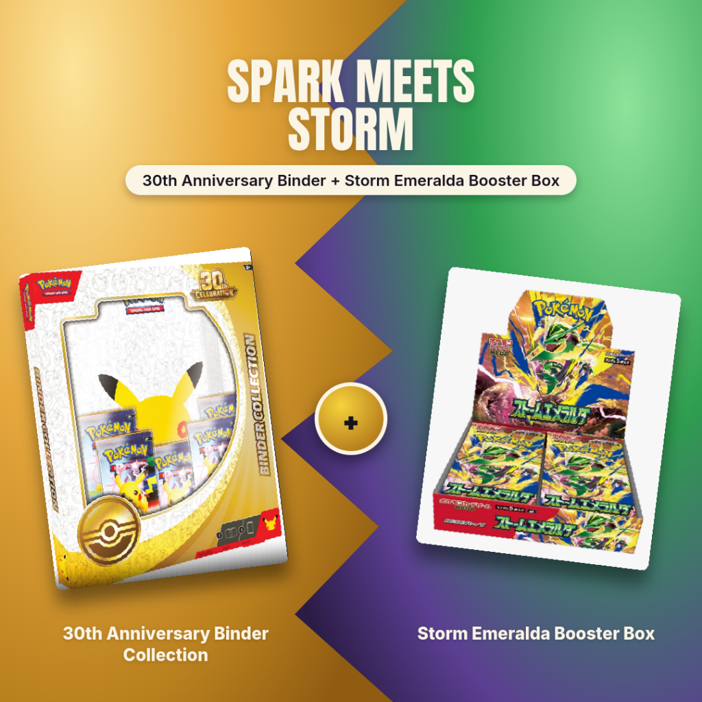 30th Binder Collection + Storm Emeralda Bundle.