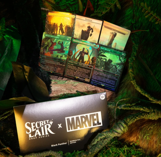 Secret Lair Drop: Secret Lair x Marvel's Black Panther - Rainbow Foil Edition [SLD]