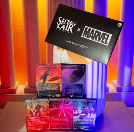 Secret Lair Drop: Secret Lair x Marvel's Captain America - Rainbow Foil Edition [SLD]