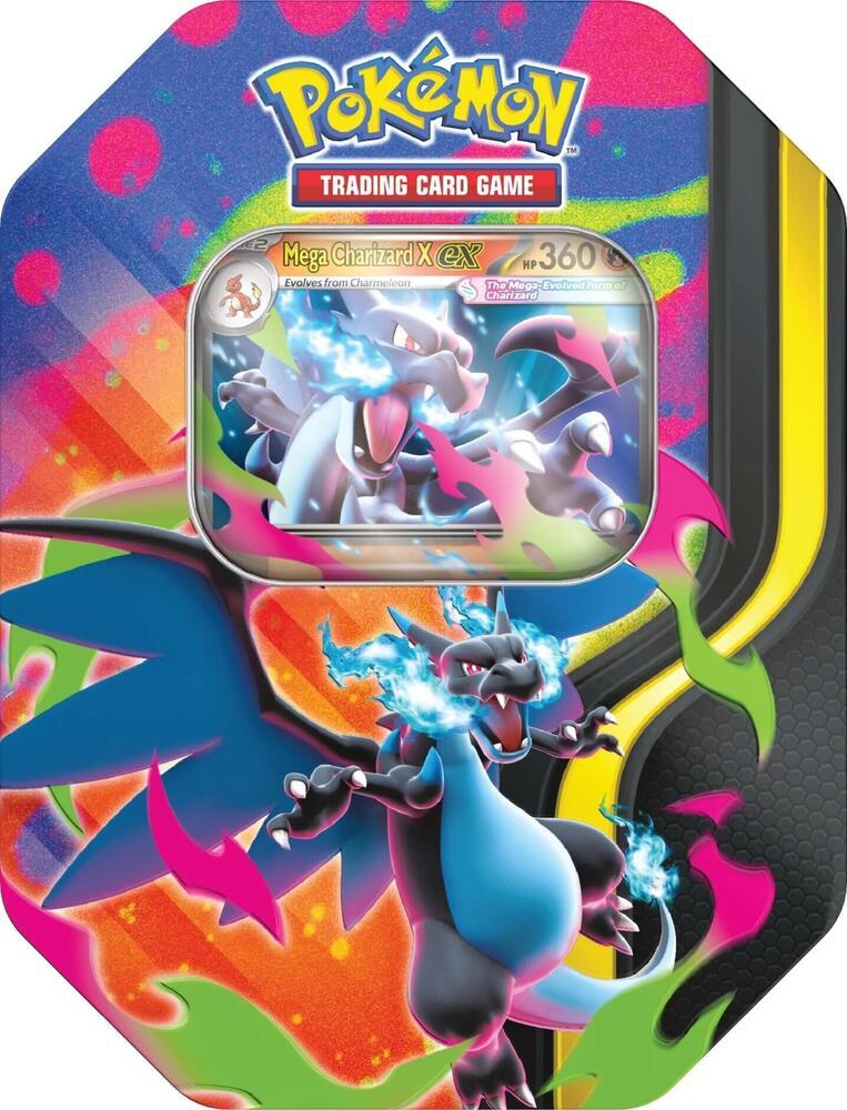 Mega Charizard Tin (Mega Charizard X).