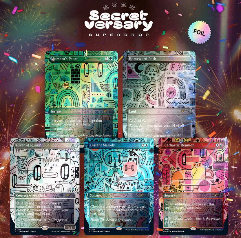 Secret Lair Drop: Gift Wrapped - Rainbow Foil Edition [SLD - N/A]