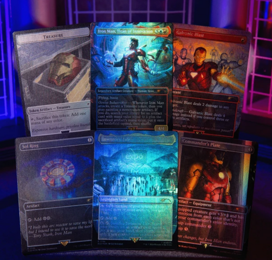 Secret Lair Drop: Secret Lair x Marvel's Iron Man - Rainbow Foil Edition [SLD]