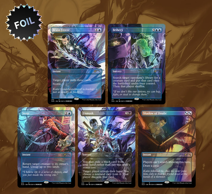 Secret Lair Drop: February Superdrop - Introducing: Kaito Shizuki - Traditional Foil Edition [SLD - N/A]