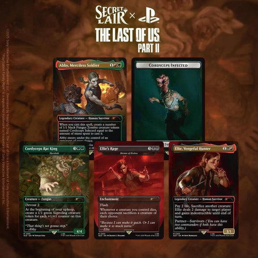 Secret Lair x The Last of Us Part II - Non-Foil Edition.