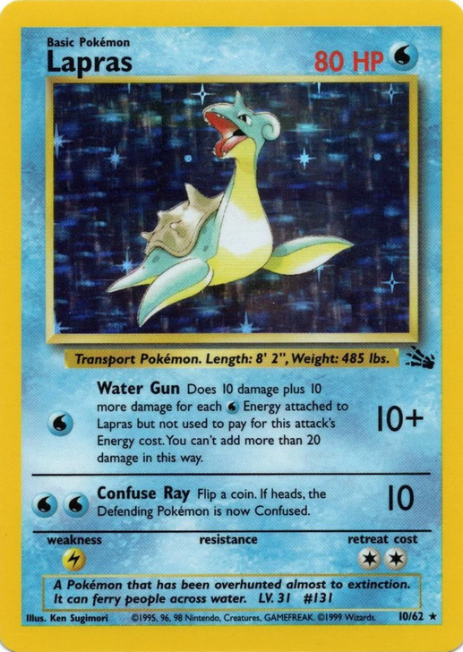 Lapras (10) [FO - 10/62]
