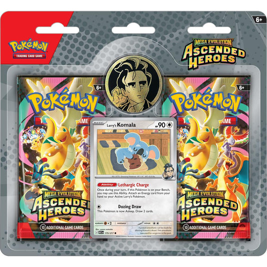 Mega Evolution: Ascended Heroes 2 Pack Blister - Larry