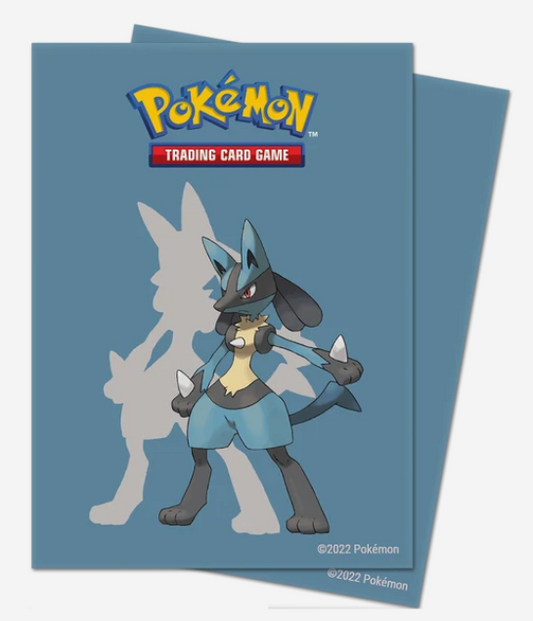 Ultra Pro - Lucario Standard DECK PROTECTOR® Sleeves 65 CT.