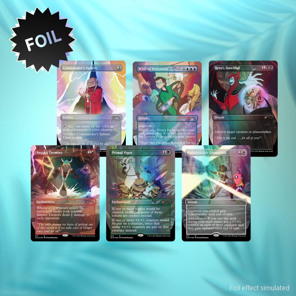 Secret Lair Drop: Saturday Morning D&amp;D - Traditional Foil Edition - Secret Lair Drop Series (SLD).