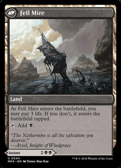 Fell the Profane (Back)
